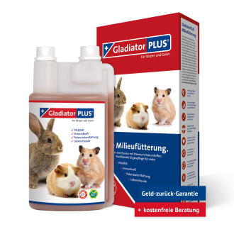 GladiatorPLUS Heimtier -​ Die Milieufütterung. 1000 ml