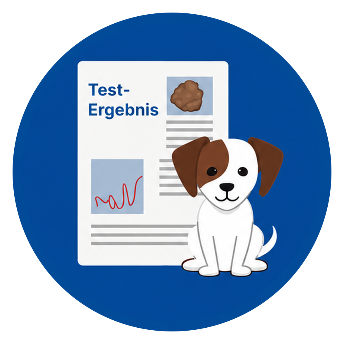 5. Ergebnisse erhalten Testergebnis_Kotprobe